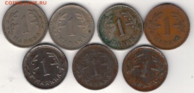 Финляндия марка 1929-51 (7шт) до 13.04.15 в 22.00мск (А969) - 4-ф1м1