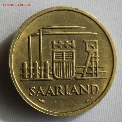 С 1 руб. СААРЛАНД 20 франков 1954г.  до 15.04.15г.в 22-00 - IMG_4899.JPG
