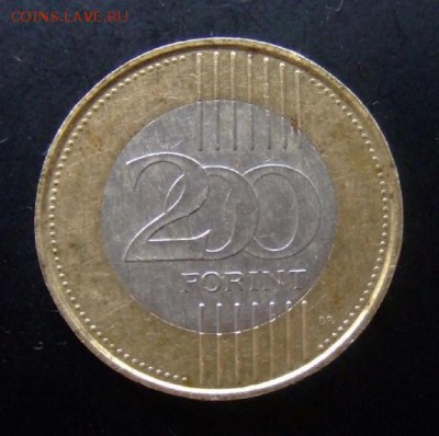 4 - Венгрия 200 форинтов (2010) «Мост» (бм) Р