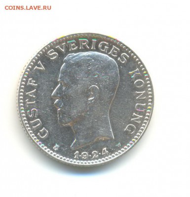 швеция крона 1.9.2.4. и 2 шиллинга 1939 брит. обе в блеске - 8