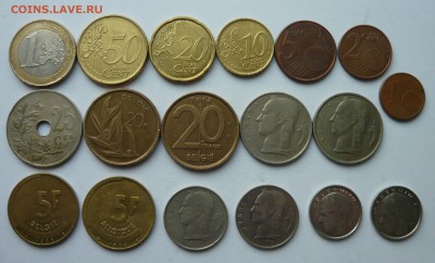 Лот монет Бельгия до 16.04.15г 22.00 мск - P1020723.JPG