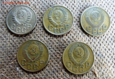 3коп (5шт) и 5коп (3шт) раннего СССР +бонус на выбор - P1020103.JPG