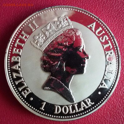 Кукабурра, 1oz.999 silver 1992 г. до 15.04.2015 г. 22:00 МСК - 1