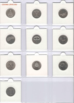 ЛАТВИЯ 1 ЛАТ (22 МОНЕТЫ), до 14.04.15г., 22.00 мск. - Латвия 1а