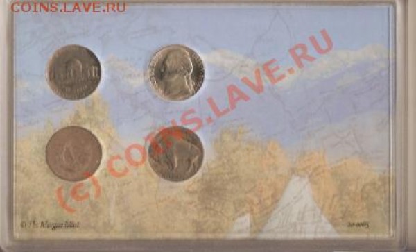 Оцените набор США 5 центовиков - сканирование0047