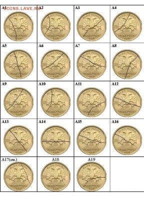 1 рубль 1997года раскол(подборка) - image
