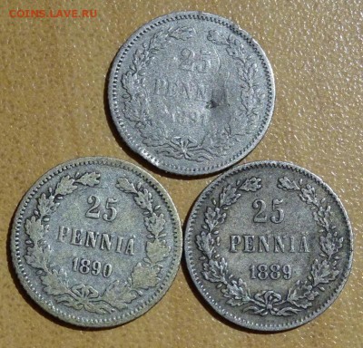 ЛОТ 25 ПЕННИ 1891-90-89 до 18 апреля в 22-00 по Москве - DSC01970.JPG