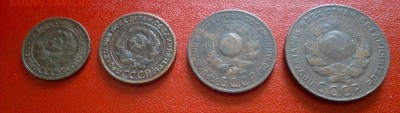 1коп,2коп,3 коп,5коп.-1924г.18.04.2015г 21.00 мск - 1,2,3,5 коп 24г..22222