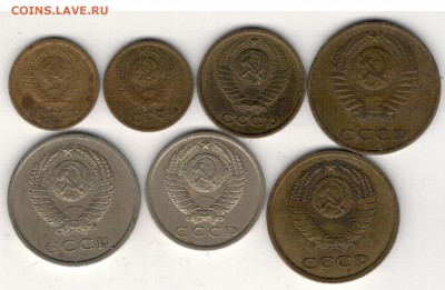 МОНЕТЫ СССР ЛОТ 1 1962-79 ДО 16.04.15 В 22.00МСК (А965) - 2-наб10