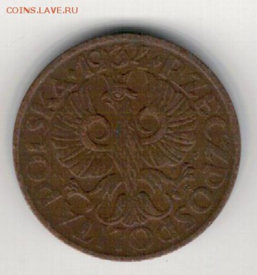 ПОЛЬША 2 ГРОША 1934 ДО 16.04.15 В 22.00МСК (А964) - 4-п2г