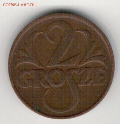 ПОЛЬША 2 ГРОША 1934 ДО 16.04.15 В 22.00МСК (А964) - 4-п2г1