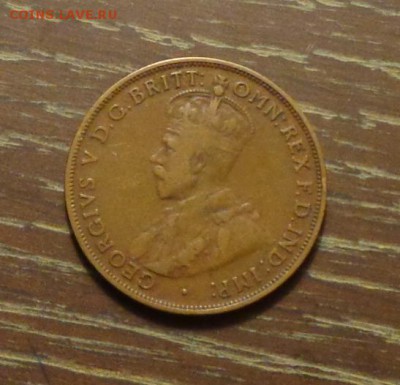 АВСТРАЛИЯ - 1 пенни 1917 Георг V до 19.04, 22.00 - Австралия 1 пенни 1917 Георг 5й -1