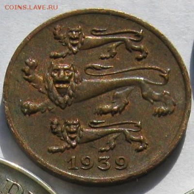 ЭСТОНИЯ 1 крона,1,2,5,10,20,50 сенти 1929-1936+1 сент 1939. - 027 - копия - копия.JPG