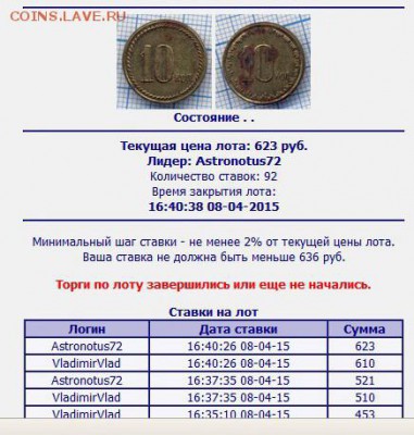 Жетон, похожий на трактирный. 10 коп. Помогите опознать - 10kop