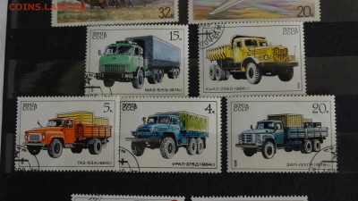 СССР, 1986, Автомобилестроение в СССР, полн. сер., гаш. - DSC05157.JPG