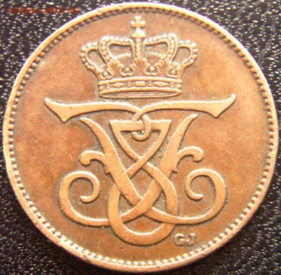 Дания_2 эре 1907. Отличное качество; до 15.04_22.24мск - 9722