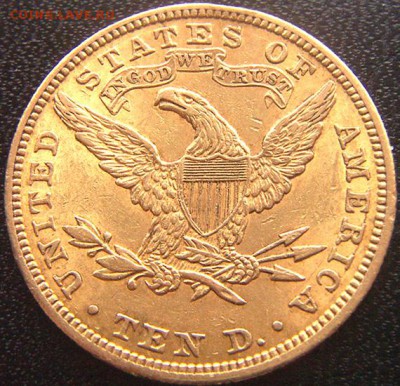 США_10 долларов 1902. Отличная редкая монета; до 15.04_22.26 - 9362
