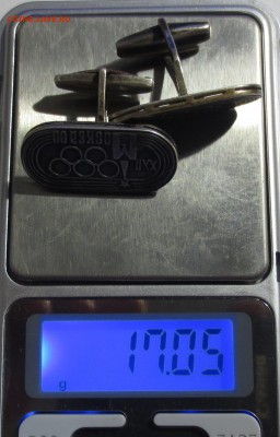 Запонки"олимпиада-80". Серебро 875 пробы. с 200 рублей. - IMG_2739.JPG
