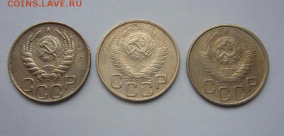 3 монеты - 20 копеек 1946 1948 1949 - до 21.04.2015 22-20 - P1120292.JPG