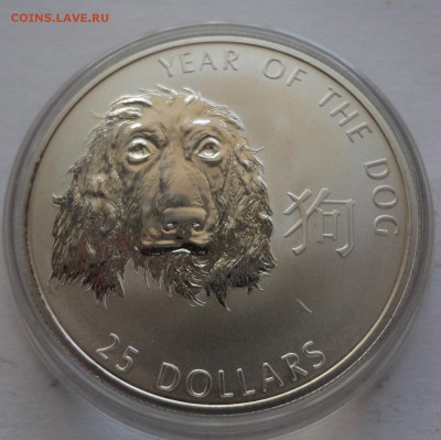 Соломоновы о-ва, 25 долларов, 2006 г, Год собаки, до 16.04 - DSC00928.JPG