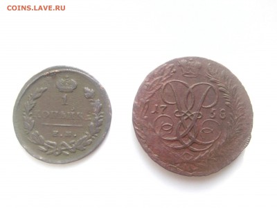 1 коп. 1829 г.  2 коп. 1758 год - IMG05226