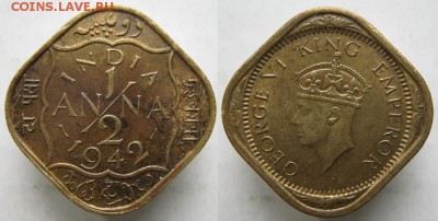 2 анна 1942: до 22.04.15 в 22.00 - Брит Индия пол анна 1942   186