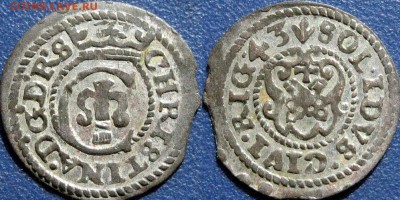 Рижский солид Кристины, 1643 - СолидКристина1643