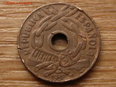 Испания 25 сантимов 1938 до 18.04. в 14.00 М - IMG_3329