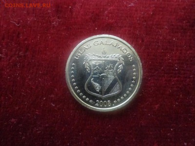 Галапагосские острова 25 центаво 2008 UNC до 18.04. - DSC00916.JPG