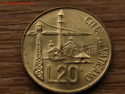 Ватикан 20 лир 1991 до 18.04. в 14.00 М - IMG_3307