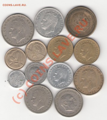 13 монет Испании до 28.06.10 в 21.00 мск - spain 001