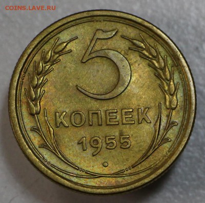 5 копеек 1955 г.*** отл. сохр.*** 21,04,15 в 22,00 - 17,04 019