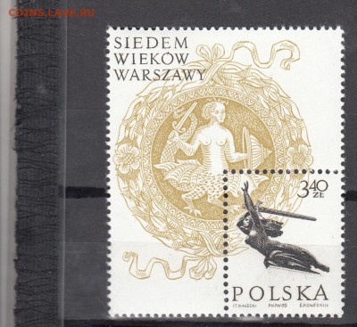 марки Польша блок  1965г чистый - 17