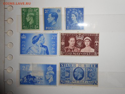 Великобритания, 1930-1950 гг., 7 шт., чистые, до 23.04.2015 - DSCN6885.JPG