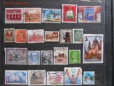 Распродажа марок мира, 100 шт. без повторов, лот 3 - DSCN6520.JPG