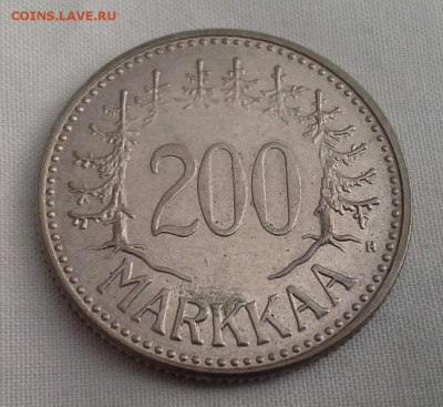 200 марок Финляндия до 23.04.2015 г. 22.00 (мск.) - 200 марок 1