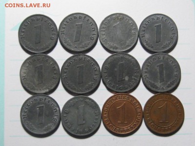 1 Рейхспфенинг.12 шт. 1929-1943 год.до 23.04.15.  22-00 - IMG_6797.JPG