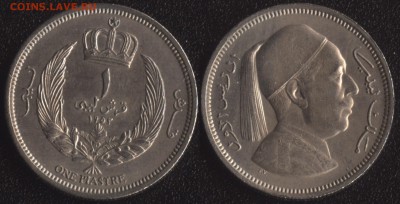Ливия 1 пиастр 1952 до 22:00мск 22.04.15 - Ливия 1 пиастр 1953