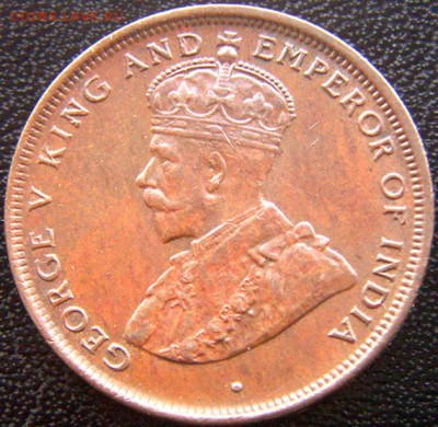 Британский Цейлон_отличный цент 1925; до 19.04_22.12мск - 8675