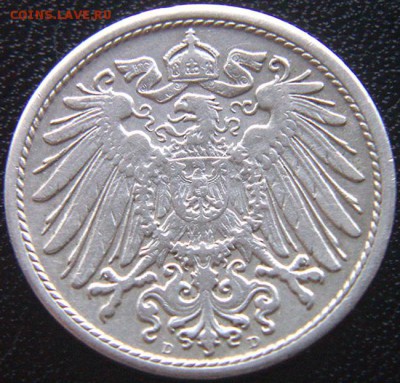 Германия_10 пфеннигов 1900(D); до 19.04_22.24мск - 6312