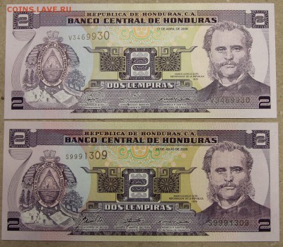Гондурас 2 лемпиры 2 шт мод 2006 и 2008 до 22.04 - IMG_3963.JPG