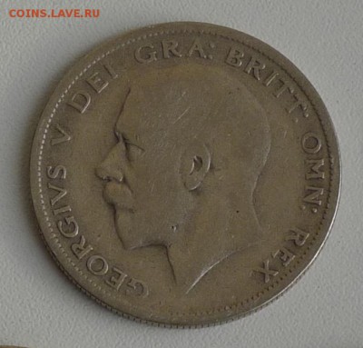 Великобритания полкроны 1929. Георг V. до 22.04 22:00 	Сообщ - hf292