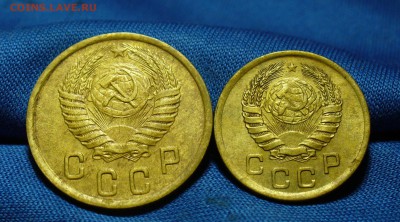 2 копейки 1951 и Копейка 1945 - P1310100.JPG