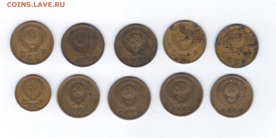 1коп 1955г.,2коп 1940,1950,1957,1962,1965,1967,1969,1975гг. - Рисунок (4)