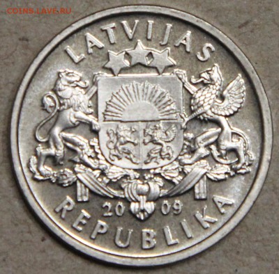 1 лат Латвия 2009 Елка UNC до 22.04 - IMG_3919.JPG