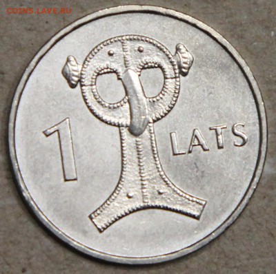 1 лат Латвия 2007 Пряжка UNC до 22.04 - IMG_3931.JPG