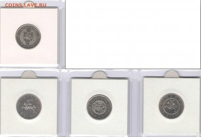 ЛИТВА (7 МОНЕТ), до 23.04.15г., 22.00 мск. - Литва разные 1а