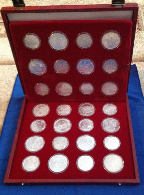 Олимпиада 80 Набор 28 монет(Анц) до 25.04.15 - image