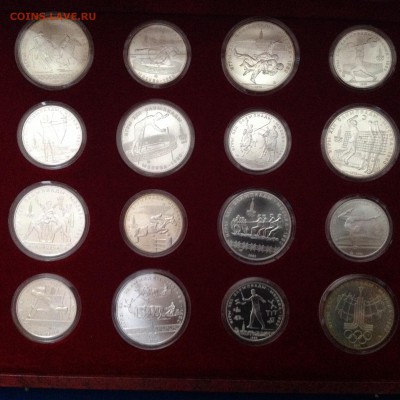 Олимпиада 80 Набор 28 монет(Анц) до 25.04.15 - image