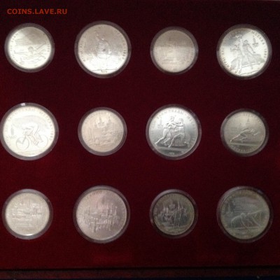 Олимпиада 80 Набор 28 монет(Анц) до 25.04.15 - image
